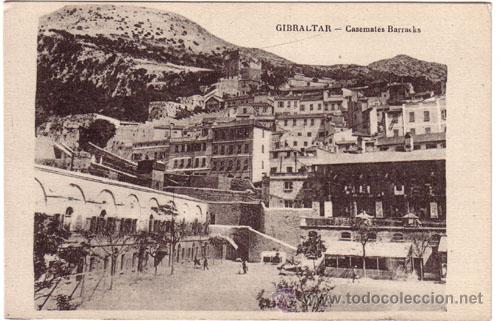 Postales: N&ordm; 793 POSTAL GIBRALTAR CASEMATES BARRACKS - Foto 1