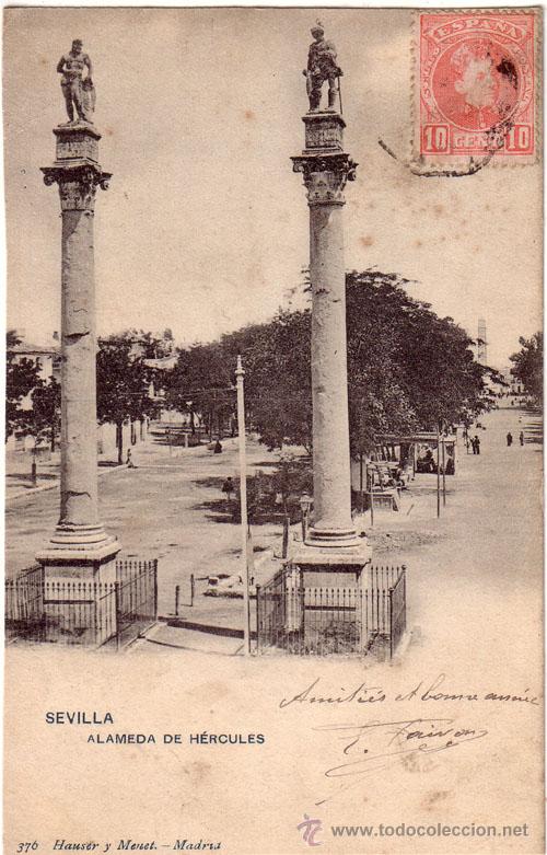 Postales: N&ordm; 17841 POSTAL SEVILLA SIN DIVIDIR HAUSER Y MENET - Foto 1