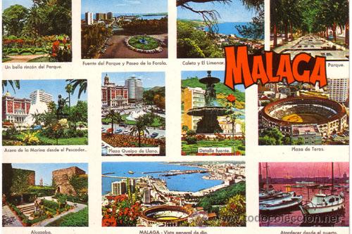 Postales: N&ordm; 909 POSTAL MALAGA - Foto 1