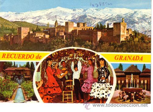 Postales: N&ordm; 1008 POSTAL GRANADA - Foto 1