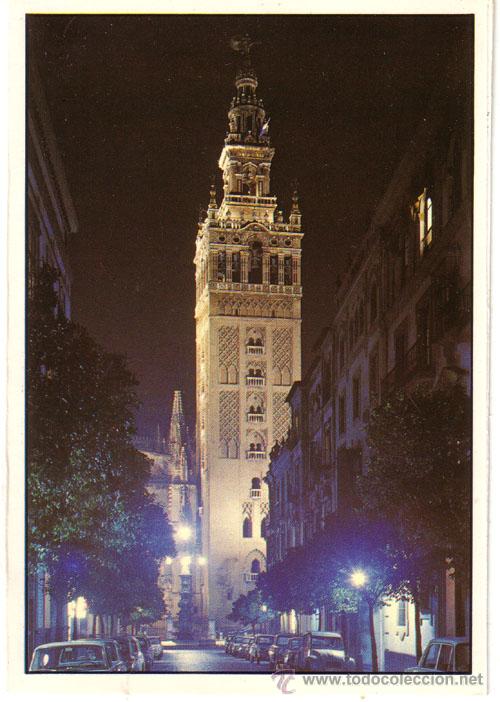 Postales: N&ordm; 1078 POSTAL SEVILLA LA GIRALDA - Foto 1
