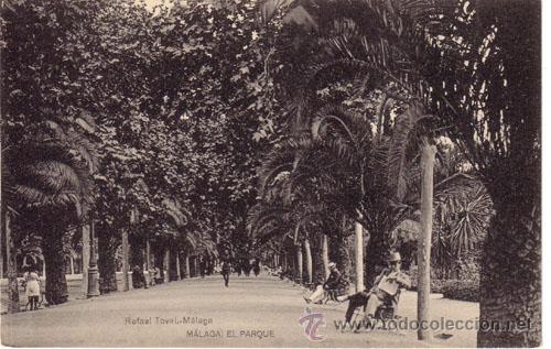 Postales: N&ordm; 1117 POSTAL MALAGA EL PARQUE