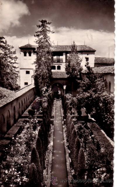 Postales: N&ordm; 2850 POSTAL GRANADA GENERALIFE - Foto 1