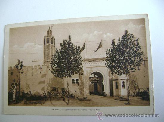 Postcards: SEVILLA.EXPOSICION IBERO AMERICANA-BARRIO MORO