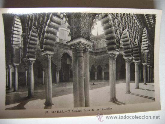 Postais: SEVILLA.EL ALCAZAR.PATIO DE LAS DONCELLAS.02115