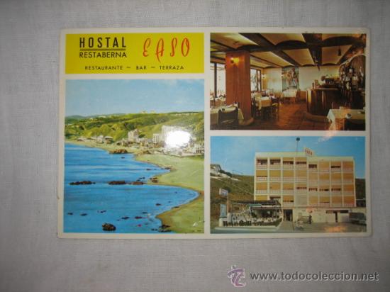 Cartoline: HOSTAL-RESTABERNA  EASO  CARVAJAL.-FUENGIROLA MALAGA