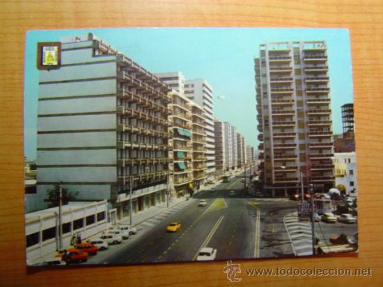 Postales: POSTAL CADIZ AVENIDA CAYETANO DEL TORO  CIRCULADA