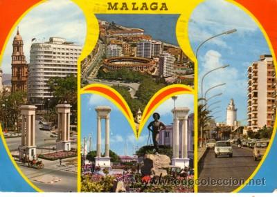 Postales: N&ordm; 4351 POSTAL MALAGA