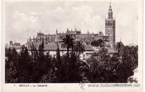 Postales: N&ordm; 3885 POSTAL SEVILLA CATEDRAL - Foto 1