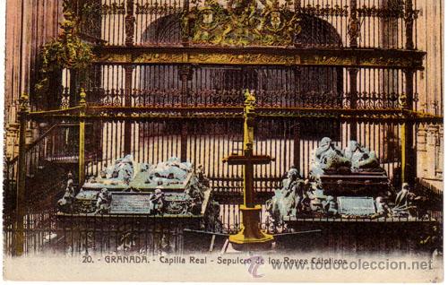 Postales: N&ordm; 4311 POSTAL GRANADA CAPILLA REAL - Foto 1
