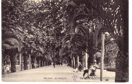 Cartoline: N&ordm; 5408 POSTAL MALAGA EL PARQUE HAUSER Y MENET