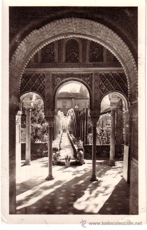 Postales: N&ordm; 5448 POSTAL GRANADA GENERALIFE - Foto 1