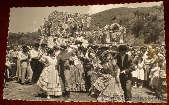 Postales: ANTIGUA FOTO POSTAL DE CORDOBA - ROMERIA AL SANTUARIO DE LINARES - GARCIA GARRABELLA 19 - SIN CIRCUL