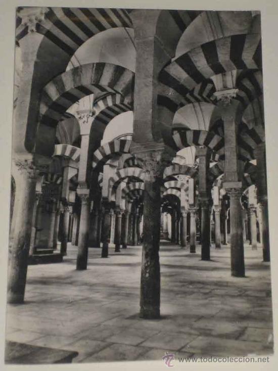 Postkarten: ANTIGUA FOTO POSTAL DE CORDOBA . MEZQUITA, LABERINTO DE COLUMNAS - HELIOTIPIA ARTISTICA ESPA&Ntilde;OLA 36