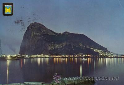 Postales: N&ordm; 5758 POSTAL LA LINEA PE&Ntilde;ON DE GIBRALTAR