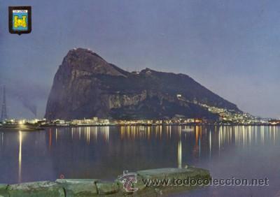 Postales: N&ordm; 5850 POSTAL LA LINEA PE&Ntilde;ON DE GIBRALTAR