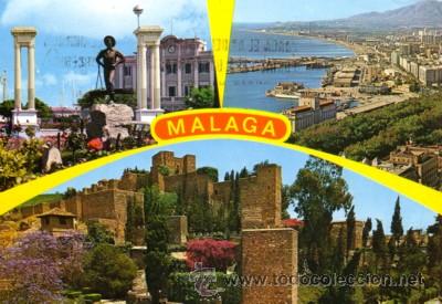Postales: N&ordm; 5934 POSTAL MALAGA