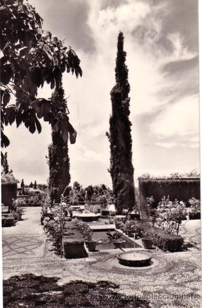 Postales: N&ordm; 5968 POSTAL GENERALIFE JARDINES NUEVOS