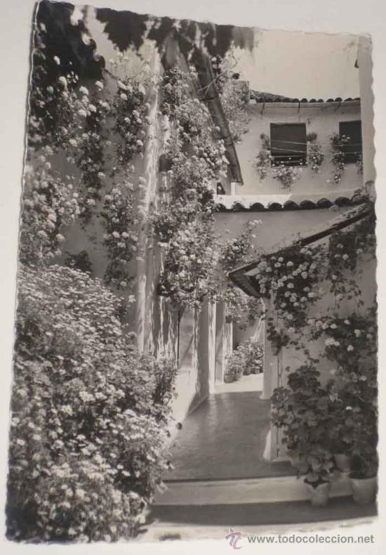 Postkarten: ANTIGUA POSTAL DE CORDOBA, PATIO TIPICO. GARCIA GARRABELLA 60 - SIN CIRCULAR