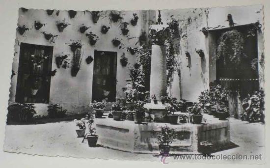 Postcards: ANTIGUA FOTO POSTAL DE CORDOBA - PLAZA DE LAS FLORES. HELIOTIPIA ARTISTICA ESPA&Ntilde;OLA 14 HAE - SIN CIR