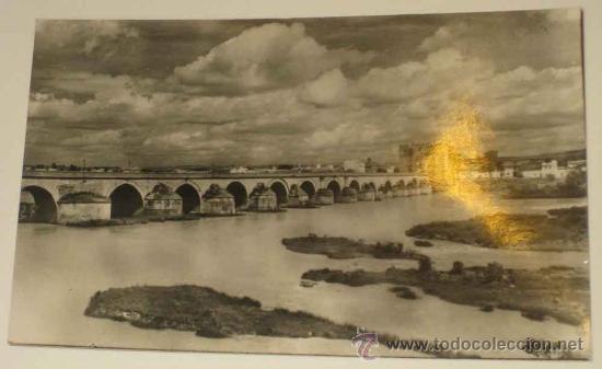 Postkarten: ANTIGUA FOTO POSTAL DE CORDOBA - PUENTE ROMANO. HELIOTIPIA ARTISTICA ESPA&Ntilde;OLA 28 HAE - SIN CIRCULAR