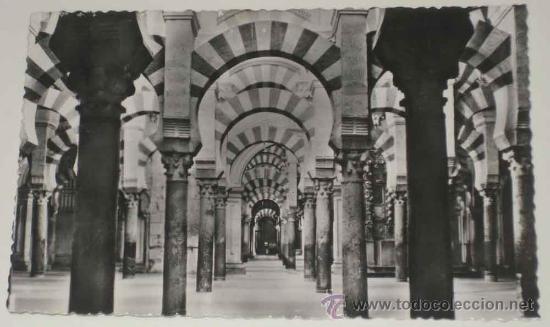 Postkarten: ANTIGUA FOTO POSTAL DE CORDOBA - MEZQUITA LABERINTO DE COLUMNAS. HELIOTIPIA ARTISTICA ESPA&Ntilde;OLA 13 HA