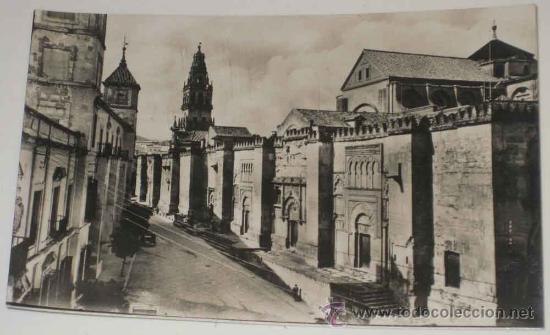Postkarten: ANTIGUA FOTO POSTAL DE CORDOBA - VISTA LATERAL DE LA MEZQUITA. HELIOTIPIA ARTISTICA ESPA&Ntilde;OLA 11 HAE