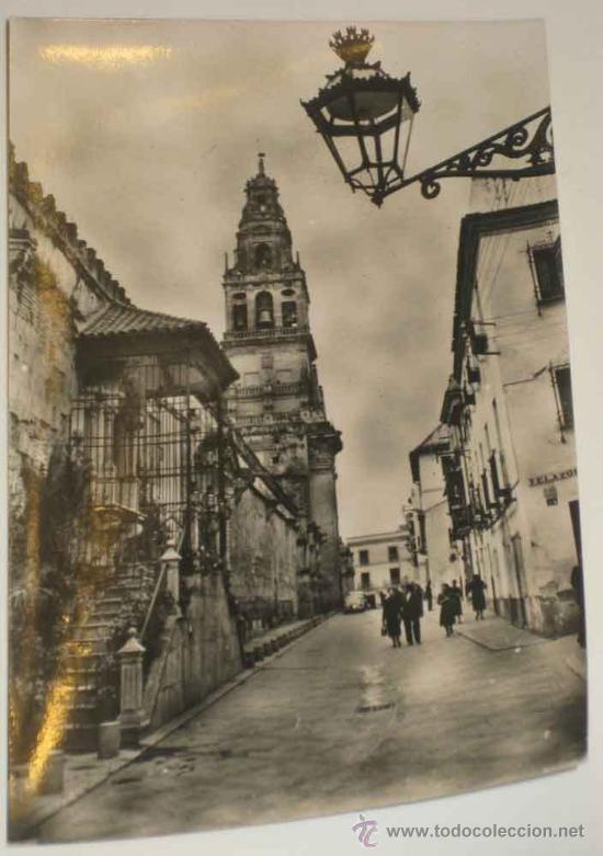 Postcards: ANTIGUA FOTO POSTAL DE CORDOBA - MEZQUITA Y VIRGEN DE LOS FAROLES. HELIOTIPIA ARTISTICA ESPA&Ntilde;OLA 12