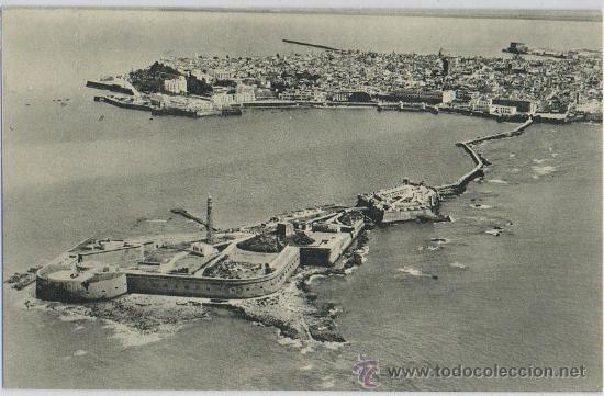 Postales: TARJETA POSTAL CASTILLO SAN SEBASTIAN CADIZ