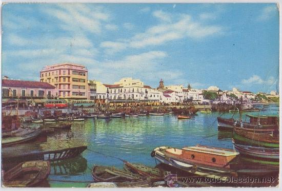 Postales: TARJETA POSTAL ALGECIRAS VISTA PARCIAL DEL PUERTO CADIZ