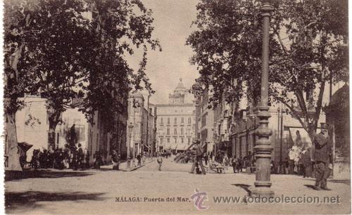 Postales: N&ordm; 7303 POSTAL MALAGA PUERTA DEL MAR