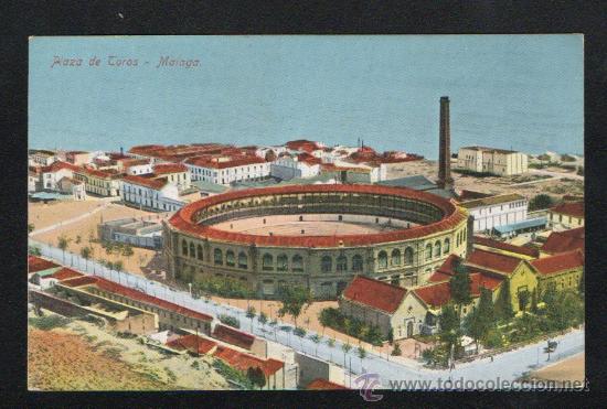 Postales: POSTAL MALAGA-PLAZA DE TOROS