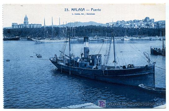 Postales: MALAGA, PUERTO,   P26069