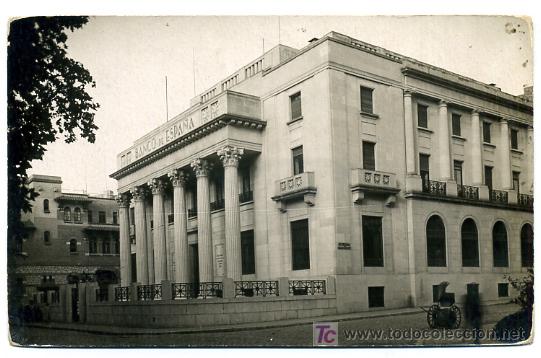 Postales: MALAGA, BANCO DE ESPA&Ntilde;A, FOTOGRAFICA,   P26076