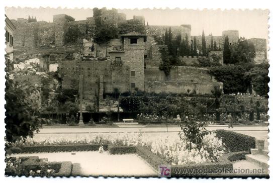 Postales: MALAGA, VISTA DE LA ALCAZABA,   P26084
