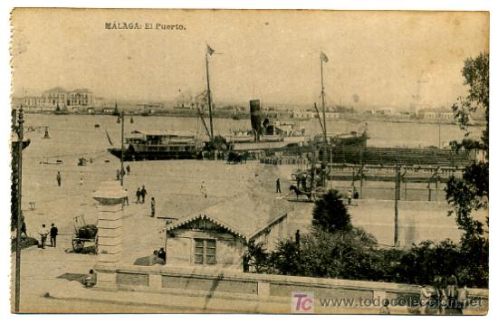 Postales: MALAGA, EL PUERTO,   P26085