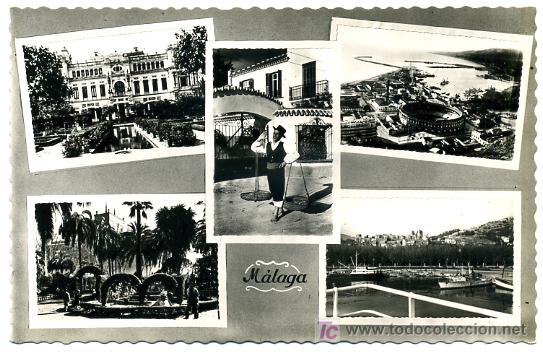 Postales: MALAGA, CINCO VISTAS,   P26090