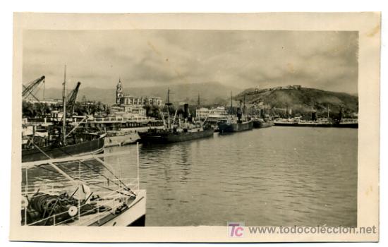 Postales: MALAGA, VISTAS DEL PUERTO,   P26091