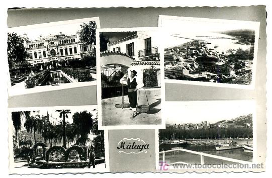 Postales: MALAGA, CINCO VISTAS,   P26099