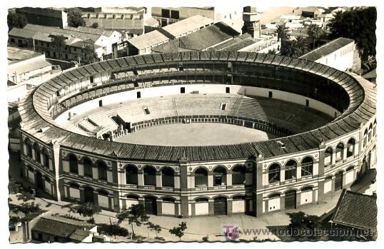 Postales: MALAGA, VISTA GENERAL DE LA PLAZA DE TOROS,       P26104