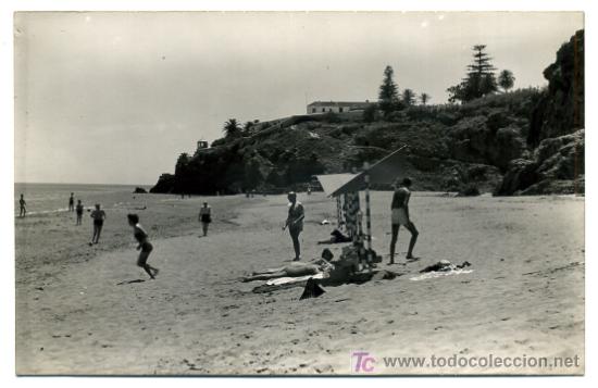 Postales: MALAGA, VISTA PARCIAL DE LA PLAYA,       P26116