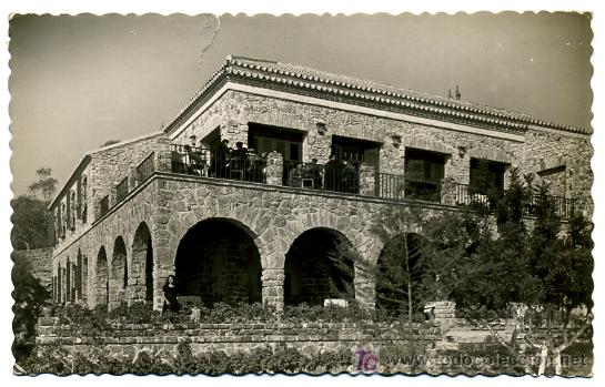 Postales: MALAGA, GIBRALFARO, HOSPEDERIA DEL TURISMO,      P26132