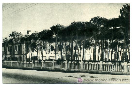 Postales: MALAGA, CARTERIA DEL HOTEL ALHAMAR, ACCESO AL PARQUE NORTE DEL HOTEL,     P26185