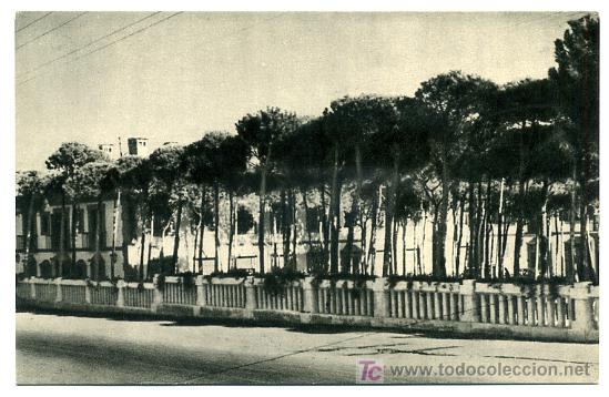 Postales: MALAGA, CARTERIA DEL HOTEL ALHAMAR, ACCESO AL PARQUE NORTE DEL HOTEL,     P26187