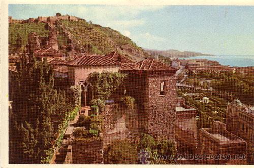 Postcards: N&ordm; 6870 POSTAL MALAGA VISTA DE LA ALCAZABA
