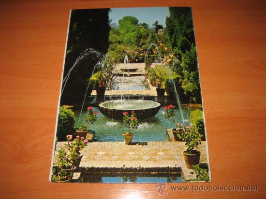 Cartoline: GRANADA.-JARDINES BAJOS.-A.ZERKOWITZ