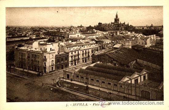 Postales: SEVILLA : Vista general - Foto 1