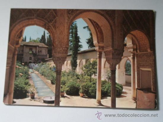 Postales: Postal de Granada, circulada - Foto 1