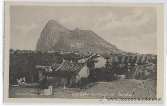 Postkarten: TARJETA POSTAL DE ALGECIRAS GIBRALTAR ROCK FROM LA PEDRERA CADIZ