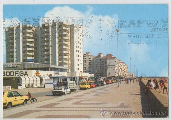 Postales: TARJETA POSTAL DEL PUERTO DE SANTA MARIA PASEO MARITIMO CADIZ